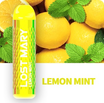 Lemon Mint Lost Mary Disposable - 3000 & 3000 Pro Pods