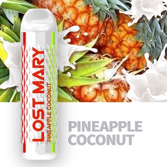 Pineapple Coconut Lost Mary Disposable - 3000 & 3000 Pro Pods